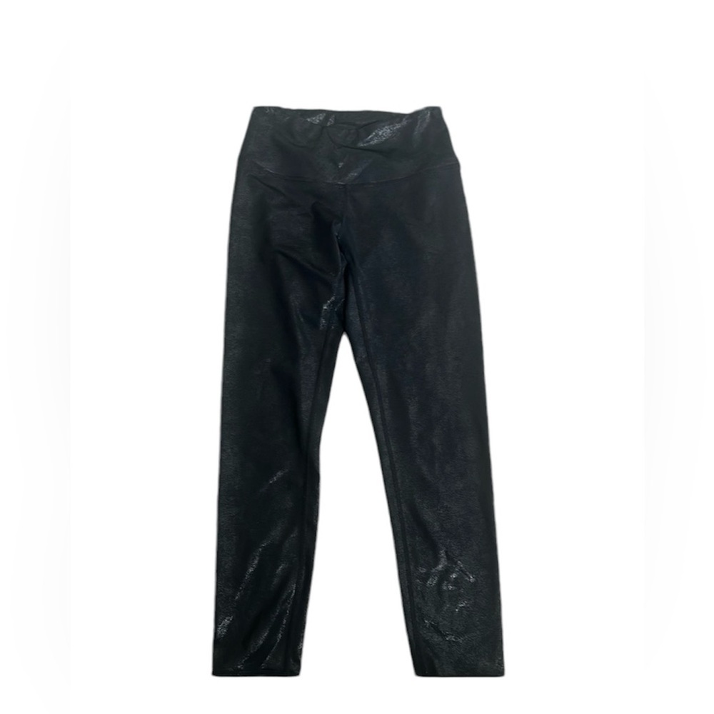 Zella black shiny leggings size xsmall